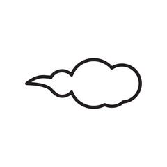 Cloud line icon