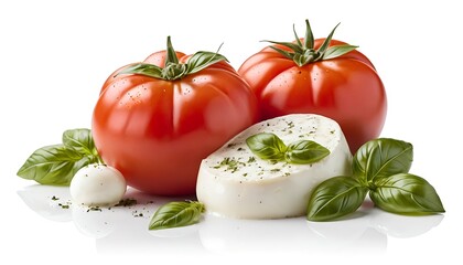 Fresh Mozzarella, Tomatoes, and Basil