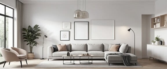 Modern Minimalist Living Room Interior Design