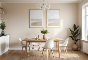 Minimalist Dining Room Interior Design