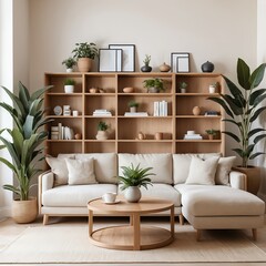 Modern Scandinavian Living Room Interior Design