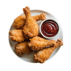 Fried chicken leg flying free download