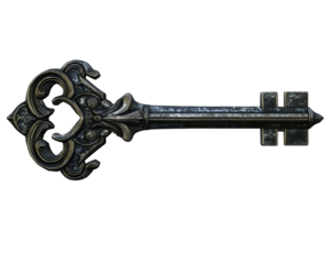 Ornate Antique Key