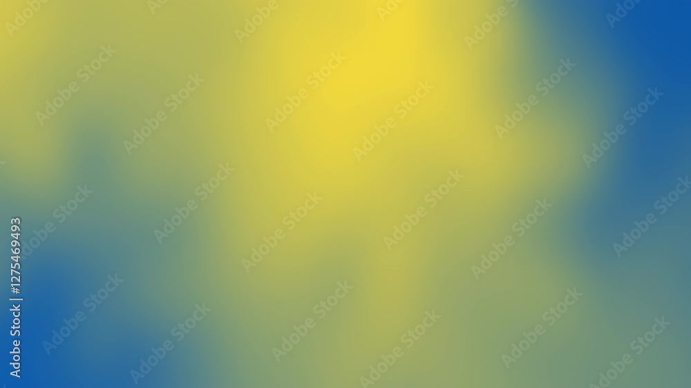 Poster a smooth gradient transitions from yellow to blue, creating a vibrant backdrop that evokes energy an