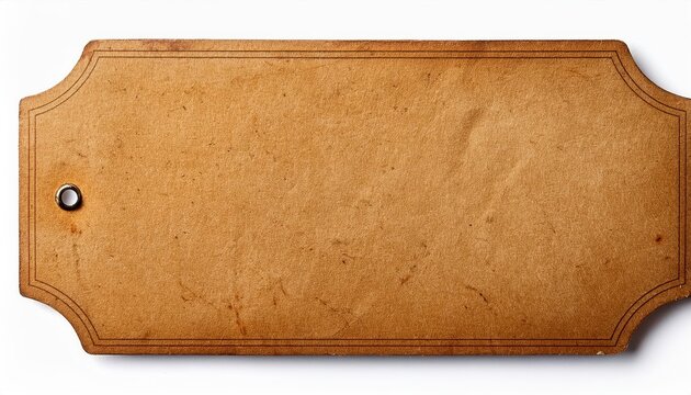 Vintage Paper Label Sticker Worn and Weathered, Boasting a Rich Patina of Time with Layers of Text, Aging Ink, and Peeling Corners, Evoking a Sense of Nostalgia.