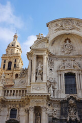 The Cathedral Church of Saint Mary in Murcia, Spain