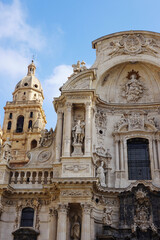 The Cathedral Church of Saint Mary in Murcia, Spain