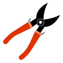pruning shears icon design