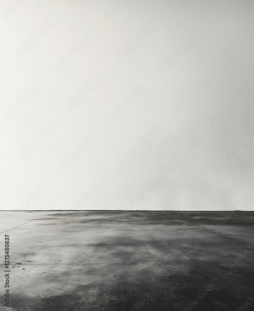 Poster endless gray expanse with subtle surface texture. generative ai