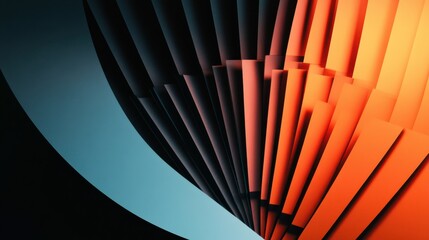 Obraz premium Abstract Geometric Patterns with Bold Colors and Unique Shapes