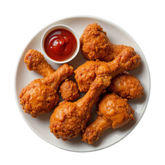 Fried chicken leg flying free download