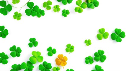 Fototapeta premium Sparkling St. Patrick's Day Celebration - AI Art