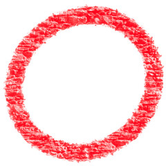 red circle frame