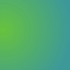 Vibrant Green and soft blue Gradient Background
