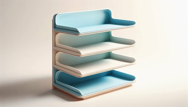 3D PDV wobbler for points of sale and promotion on shelves. Ideal for catalogs, informational and advertising material and media.3d illustration.