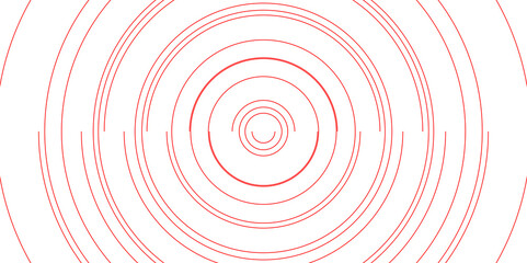 Modern light red abstract horizontal banner background with glowing geometric lines. modern swirl pattern of electron orbit line, particle orbital illustration best for science, tech, background. 