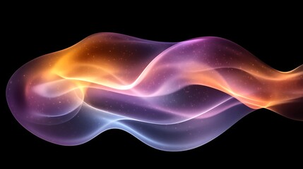 Fototapeta premium Glowing energy wave abstract background