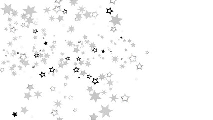 Abstract Glitter Star Pattern