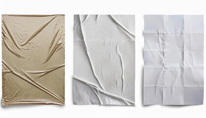 Vintage Textured Wallpaper Poster Mockup with Wrinkled Effect, Ideal for Art, Design, or Home Decor, Elevating Minimalist Spaces with Rich Aesthetics
