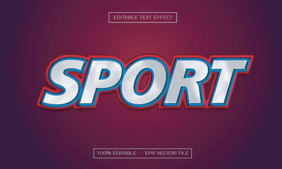 Sport Editable Text Effect