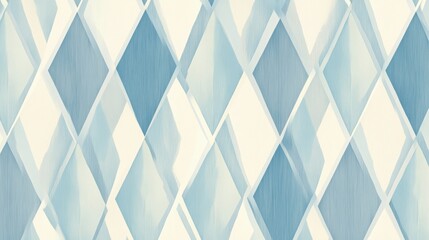 Elegant Blue Diamond Pattern Background for Creative Projects