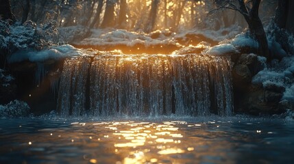 Employees carry a green lightbulb, symbolizing corporate sustainability and renewable energy solutions.