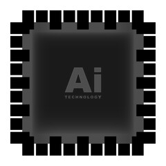 futuristic AI icons, perfect for enhancing your tech designs, presentations,Ui, or projects. high-resolution details. Vector illustration concept.	