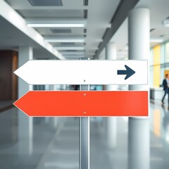 blank road sign