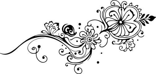 floral vector art
