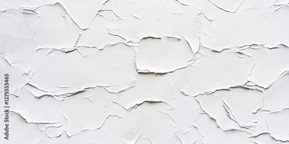 Poster textured white abstract background showcasing a rough surface with layered paint-like patterns in va