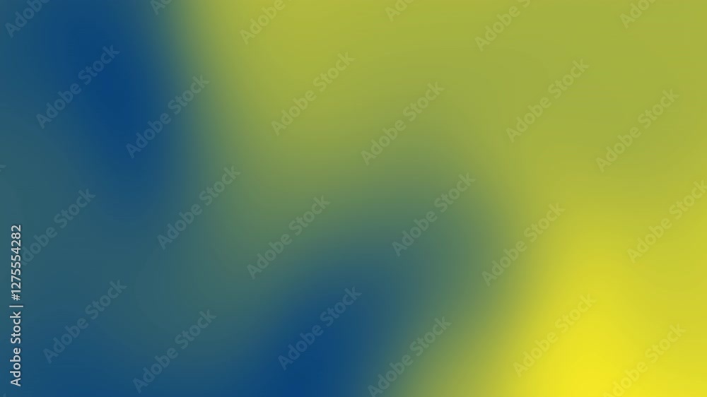 Aufkleber a vibrant abstract image featuring a blend of blue and yellow hues, creating a smooth gradient effec