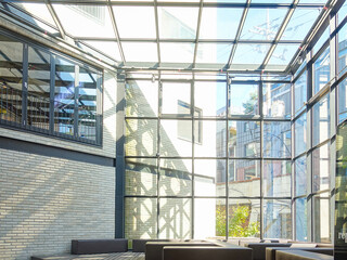 Beautiful traditional Korean wooden architecture, showcasing the elegance of Hanok style buildings.