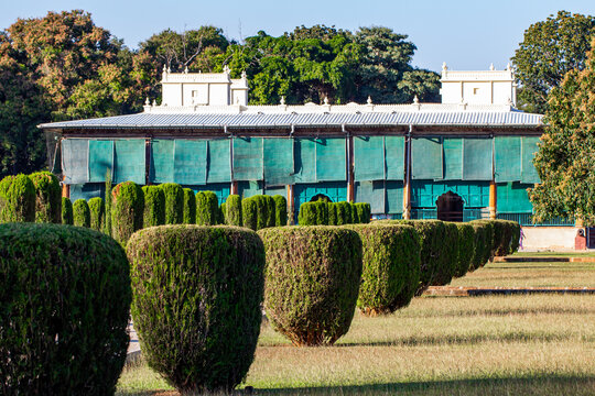 Tipu Sultan's summer palace also known as Daria Daulat Bagh located in the city of Srirangapatna, near Mysore