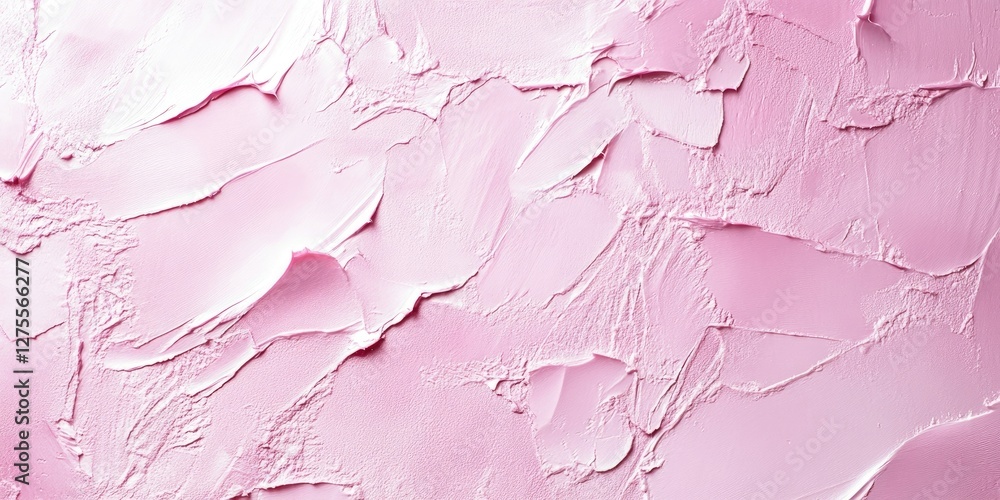 Leinwandbilder textured abstract background in soft light pink with layered paint strokes, conveying depth and eleg