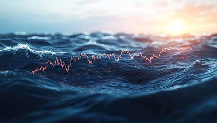 Turbulent Sea Charts a Falling Stock Market