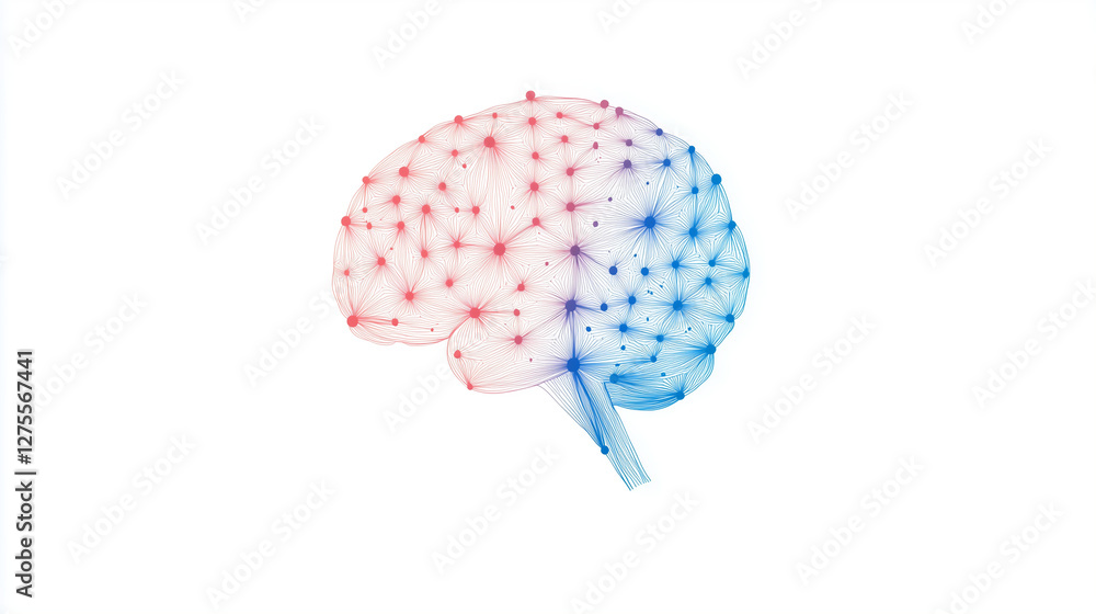 Poster exploring the role of artificial intelligence in transforming modern branding and marketing approach