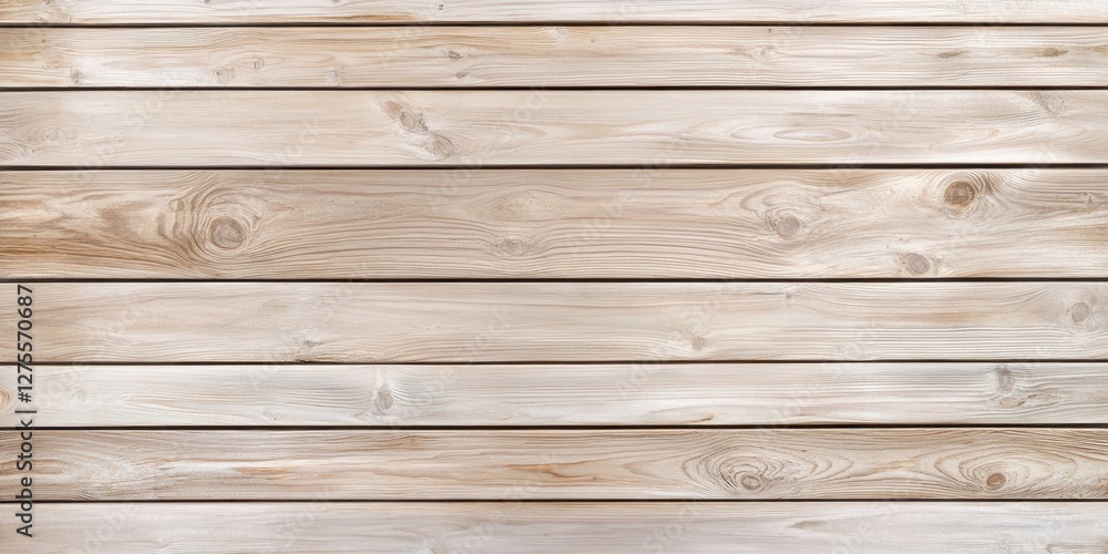 Leinwandbilder light beige horizontal wooden planks create a textured background with natural wood grain patterns, 