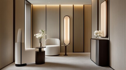 modern office interior, generated ai