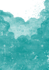 blue watercolor background