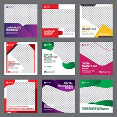social media post design templates for marketing