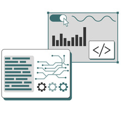 Web Development Illustration