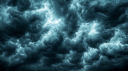 Dark storm clouds dramatic sky background.  Possible use Stock photo for weather, nature, or abstract design