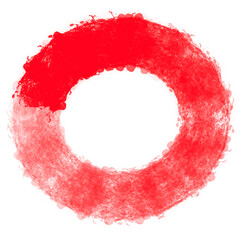 red paint splashes