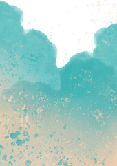 Watercolor background, wallpaper 
