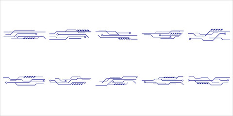 Technology Circuit Board Header
