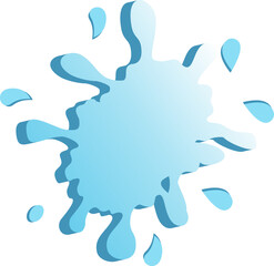 Splash Water Illustration