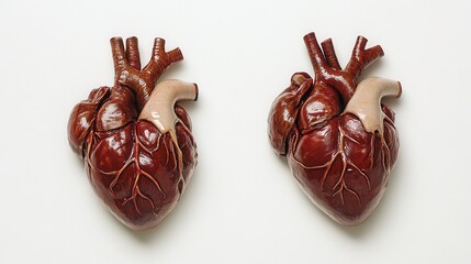 Realistic Heart Models for Medical Education and Illustrative Purposes