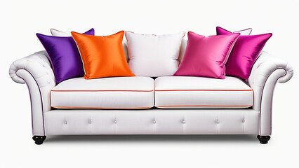 sofa isolated on white