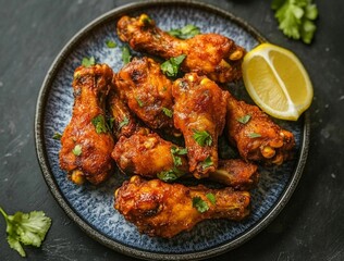 Golden Feast: Delicious Chicken Drumsticks

