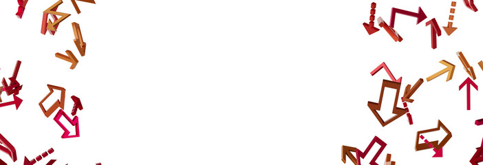 Abstract Green Arrows Background